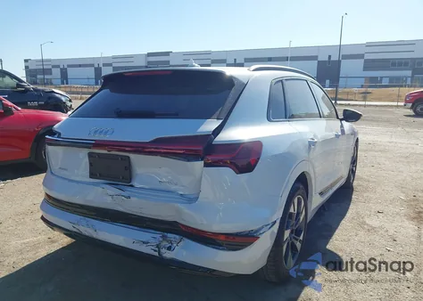 2022 Audi E-Tron Premium Quattro from USA, damaged, VIN WA1AABGE0NB023671